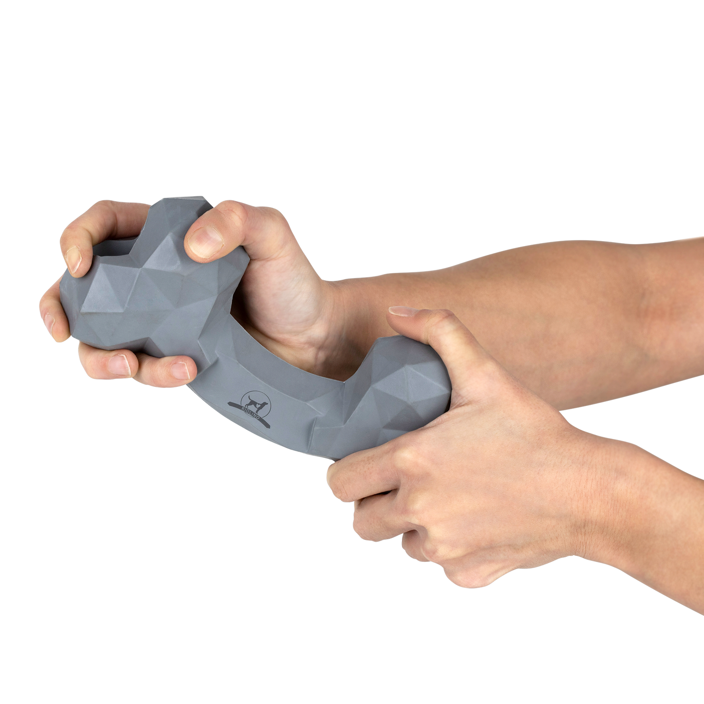 Riolino Hundespielzeug-Kauknochen in Diamanten-Optik